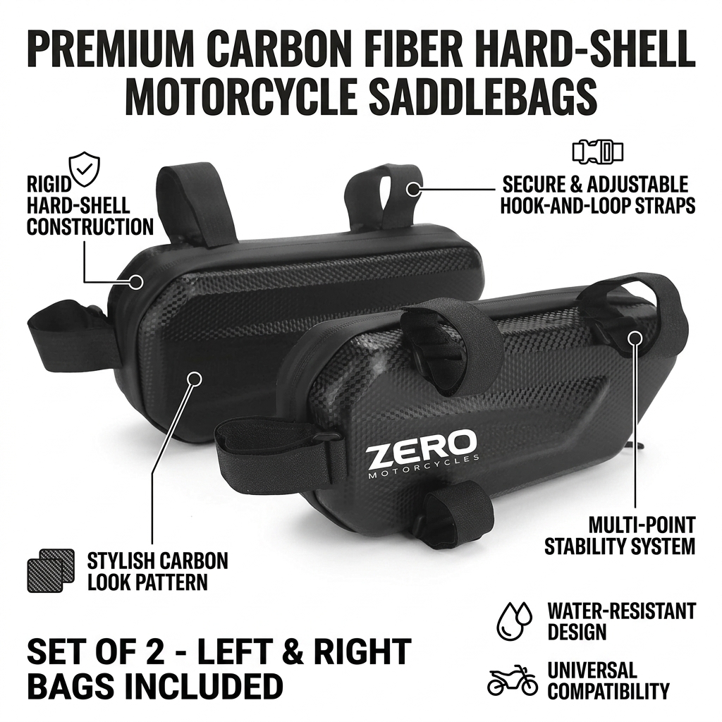 Zero Motorcycle Gear - 360 ° 방수 보호 하드쉘 3L