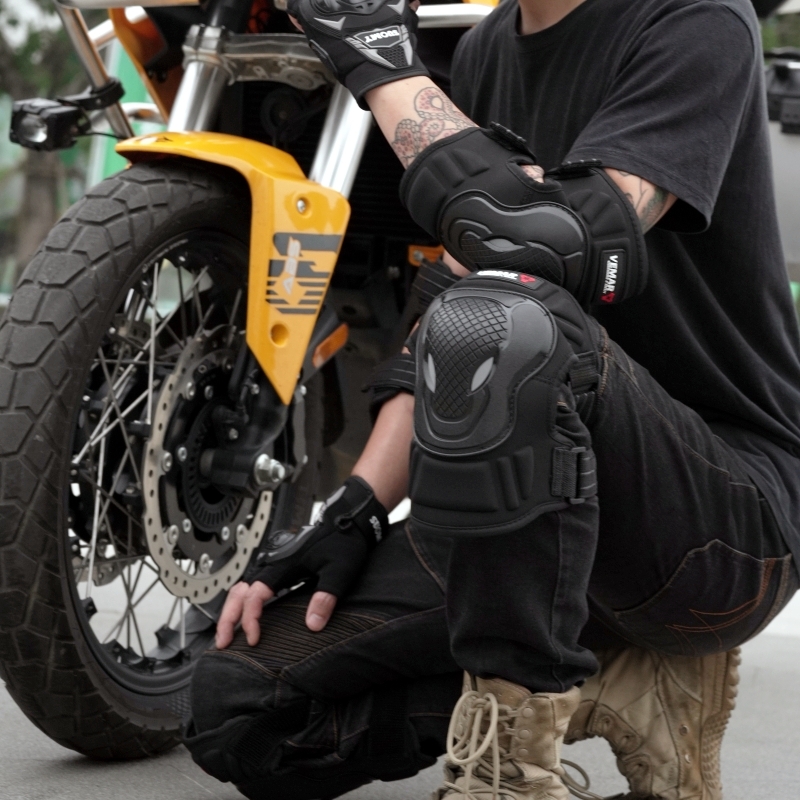 Motorcycle Gear For Woman - 4Pcs 오토바이 무릎 팔꿈치 패드 세트