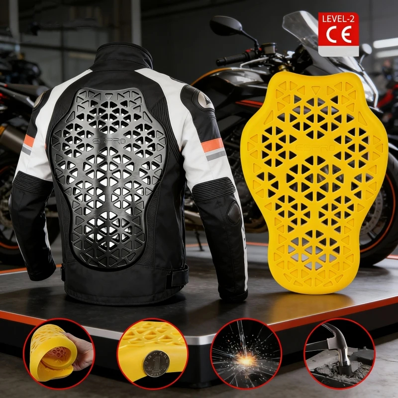 Motorcycle Gear For Woman - 오토바이 보호 장비 세트: 등, 어깨,