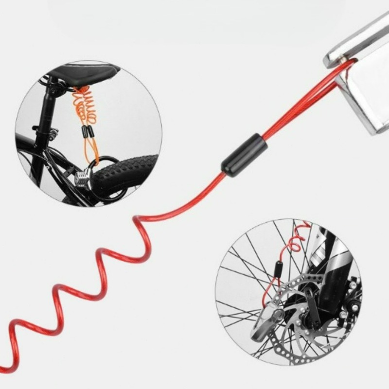 Disc Lock Brake - 1PCS 전기 오토바이 잠금 알림 로프,