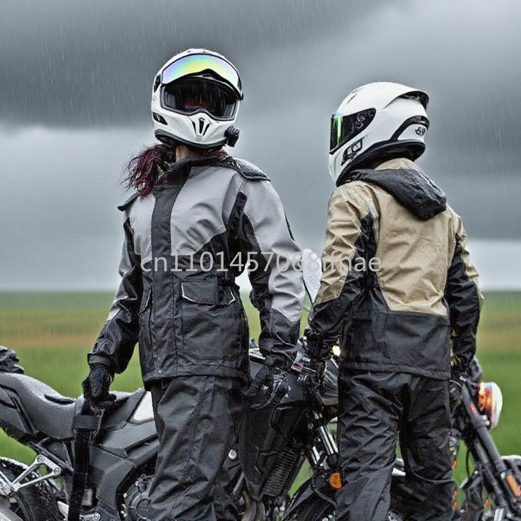 남녀공용 방수 오토바이 라이더 레인코트 세트 반사광 레 - Gearx Motorcycle Jacket 리뷰 및 가격