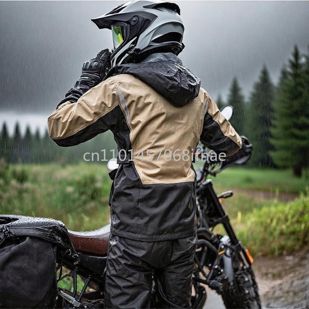 남녀공용 방수 오토바이 라이더 레인코트 세트 반사광 레 - Gearx Motorcycle Jacket 리뷰 및 가격