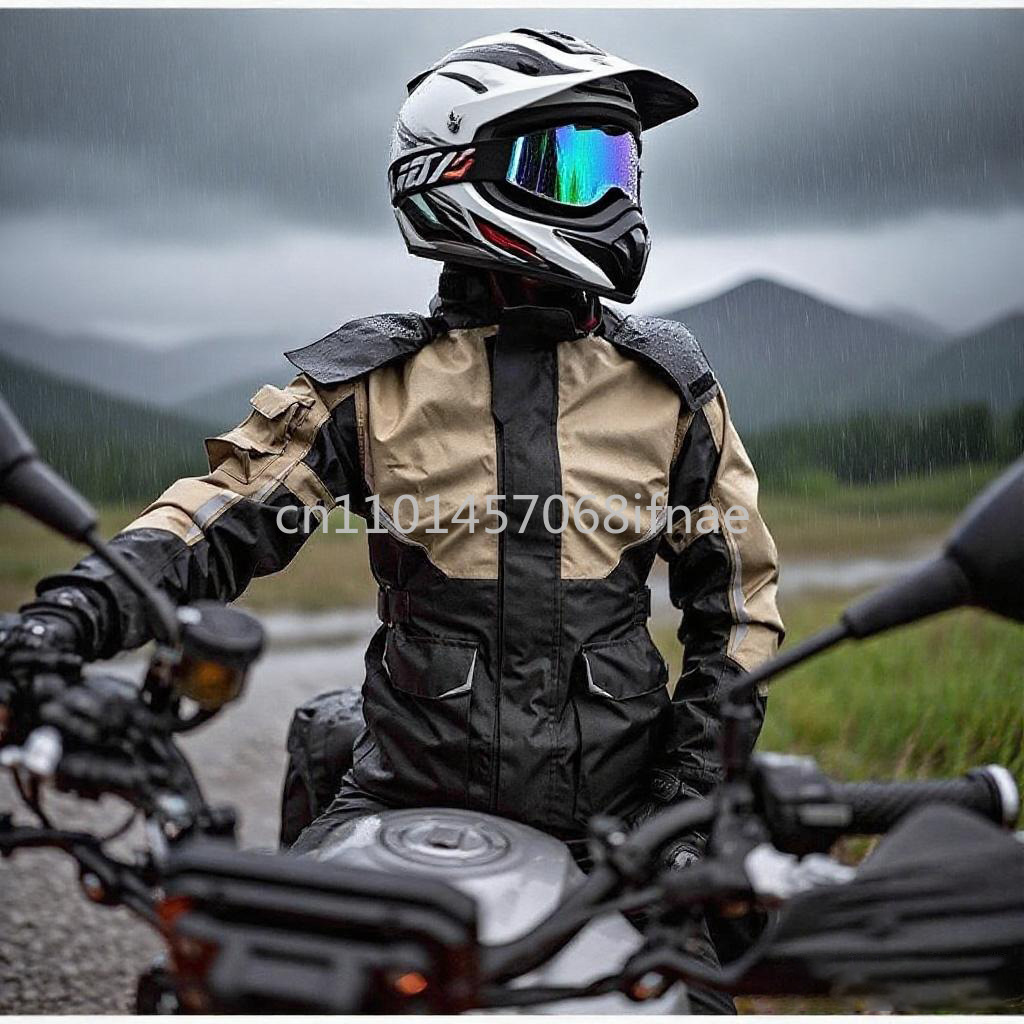 남녀공용 방수 오토바이 라이더 레인코트 세트 반사광 레 - Gearx Motorcycle Jacket 리뷰 및 가격