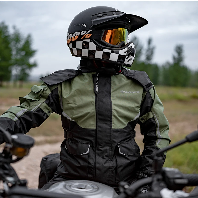 남녀공용 방수 오토바이 라이더 비옷 세트 세트, 라이딩 - Gearx Motorcycle Jacket 리뷰 및 가격