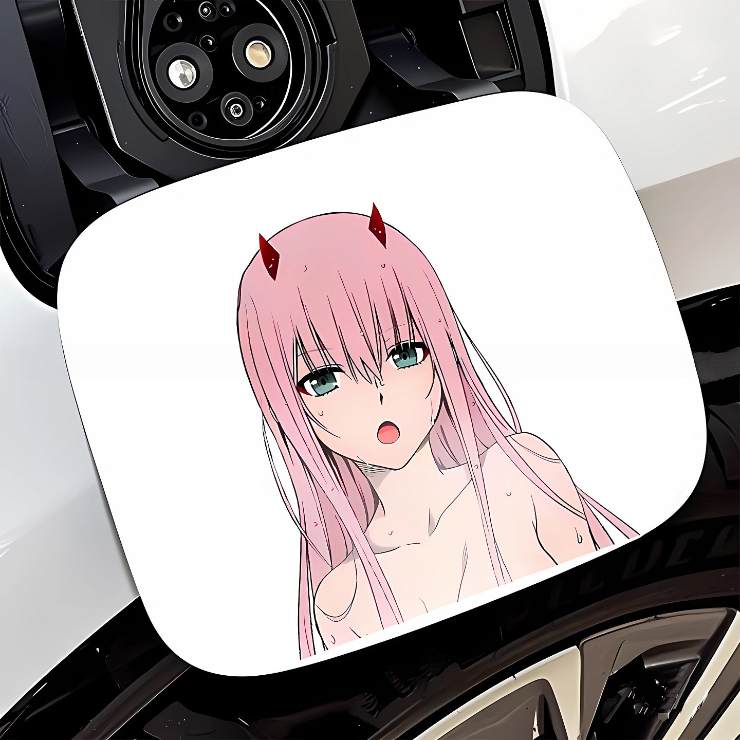 귀여운 애니메이션 소녀 제로 투 자동차 JDM 스티커  - Zero Motorcycle Gear 리뷰 및 가격
