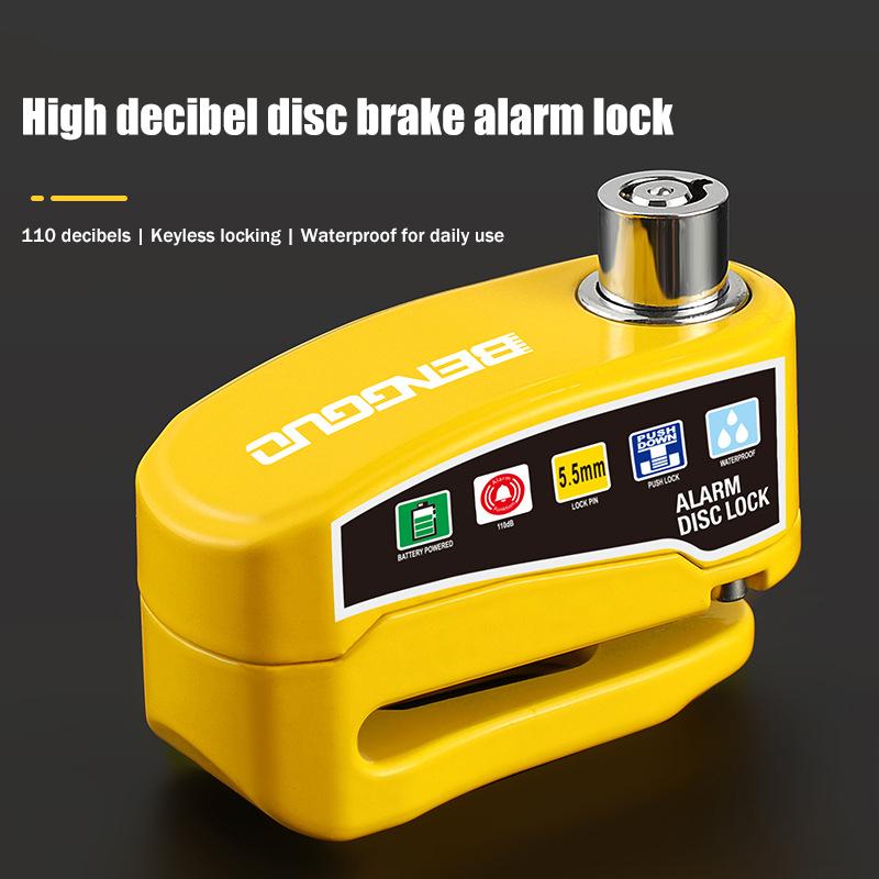 핫 알람 디스크 브레이크 잠금장치 도난 방지 보안 잠금 - Disc Lock Brake 리뷰 및 가격