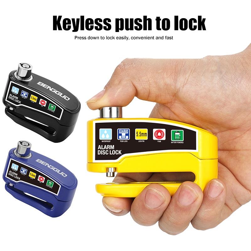 핫 알람 디스크 브레이크 잠금장치 도난 방지 보안 잠금 - Disc Lock Brake 리뷰 및 가격