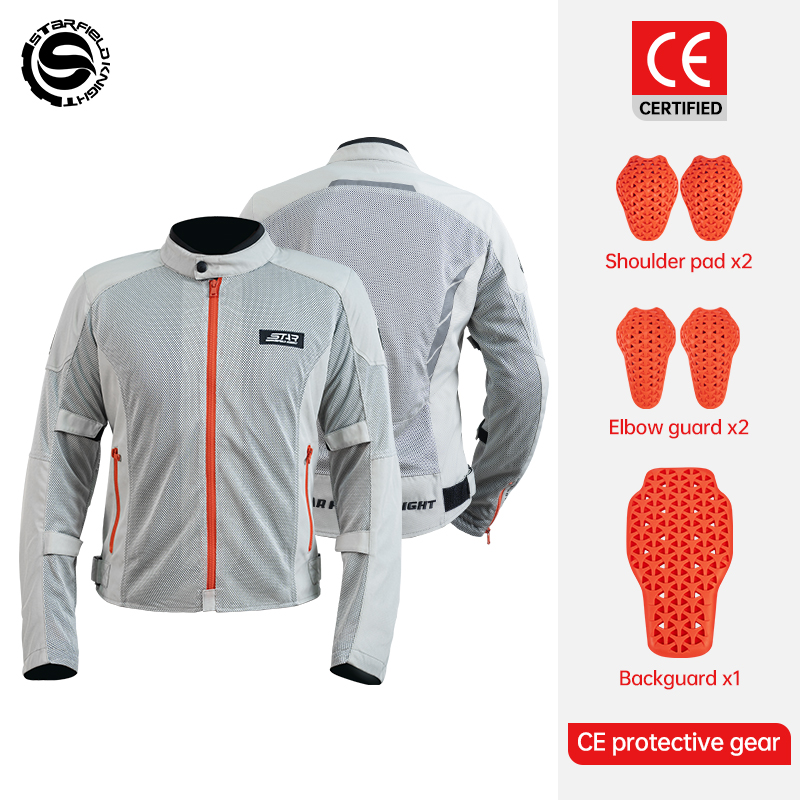 스타 필드 나이트 오토바이 재킷 봄&여름 메쉬 통기성  - Gearx Motorcycle Jacket 리뷰 및 가격