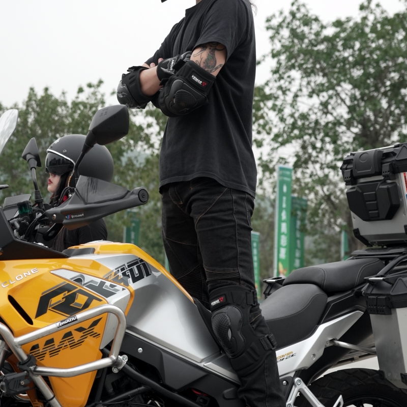 4Pcs 오토바이 무릎 팔꿈치 패드 세트 남성 여성을위 - Motorcycle Gear For Woman 리뷰 및 가격