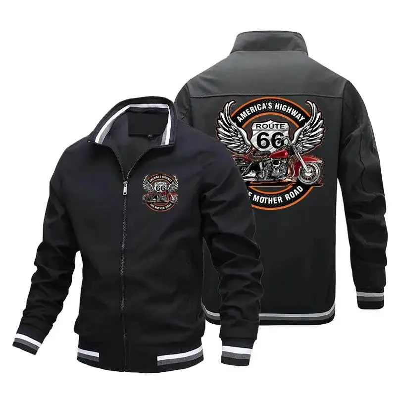 남성용 봄, 가을 야외 캐주얼 힙합 야구 지퍼 스포츠웨 - Gearx Motorcycle Jacket 리뷰 및 가격