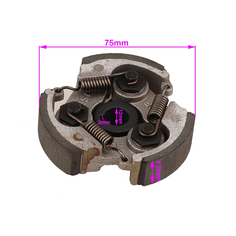 클러치가 장착된 T8F 기어박스는 47cc 49cc 포 - Motorcycle Gearbox 리뷰 및 가격