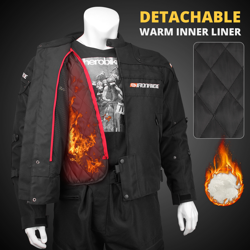 남성용 오토바이 재킷, 낙상 방지 및 내마모성 모토크로 - Gearx Motorcycle Jacket 리뷰 및 가격