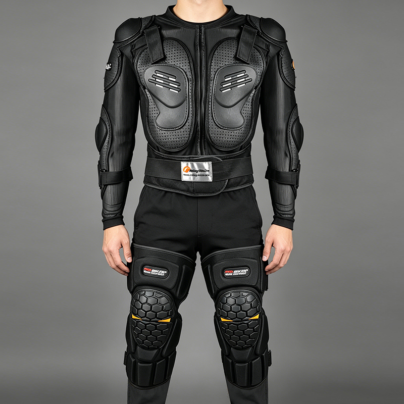 성인용 오토바이 보호 재킷 및 무릎 보호대, 오토바이  - Motorcycle Gear Full Set 리뷰 및 가격